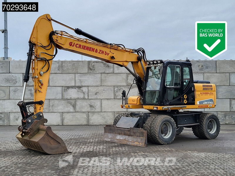 Doosan DX170 W - 휠 굴삭기 : 사진 1 Doosan DX170 W - 휠 굴삭기 : 사진 1