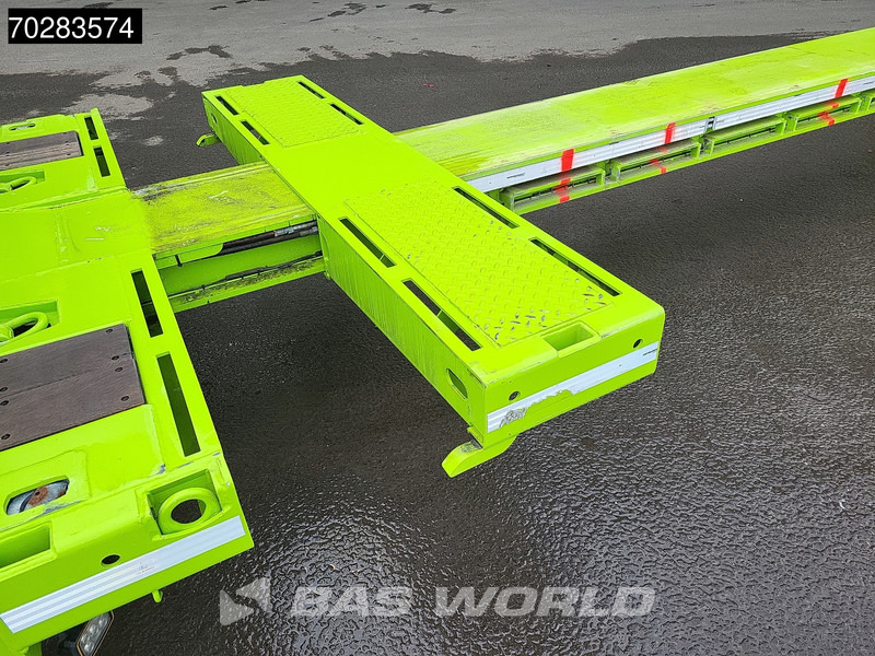 Faymonville F-S43-1AAF 3 axles Extendable Twistlocks 3x Hydraulic Steering Galvanised - 저하대 세미 트레일러 : 사진 2 Faymonville F-S43-1AAF 3 axles Extendable Twistlocks 3x Hydraulic Steering Galvanised - 저하대 세미 트레일러 : 사진 2