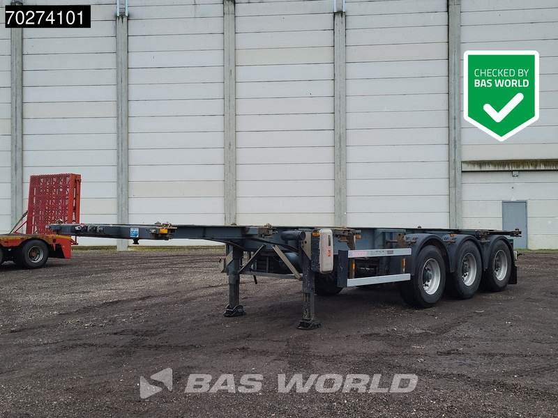 Groenewegen 30CC-14-27 ADR 20ft 30ft Liftachse - 컨테이너 운반 장치/ 스와프 보디 세미 트레일러 : 사진 1 Groenewegen 30CC-14-27 ADR 20ft 30ft Liftachse - 컨테이너 운반 장치/ 스와프 보디 세미 트레일러 : 사진 1