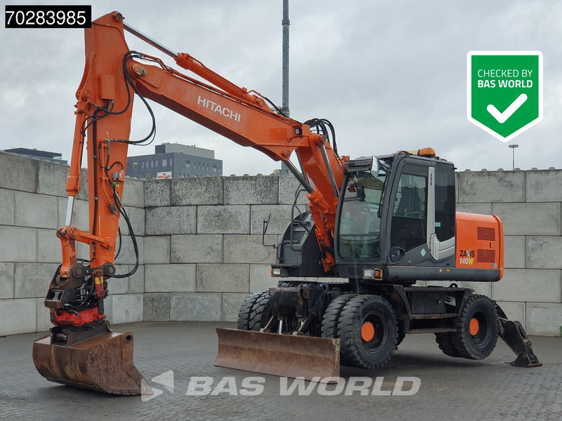 Hitachi ZX140W -3 OUTRIGGERS - ROTOTILT - 휠 굴삭기 : 사진 1 Hitachi ZX140W -3 OUTRIGGERS - ROTOTILT - 휠 굴삭기 : 사진 1