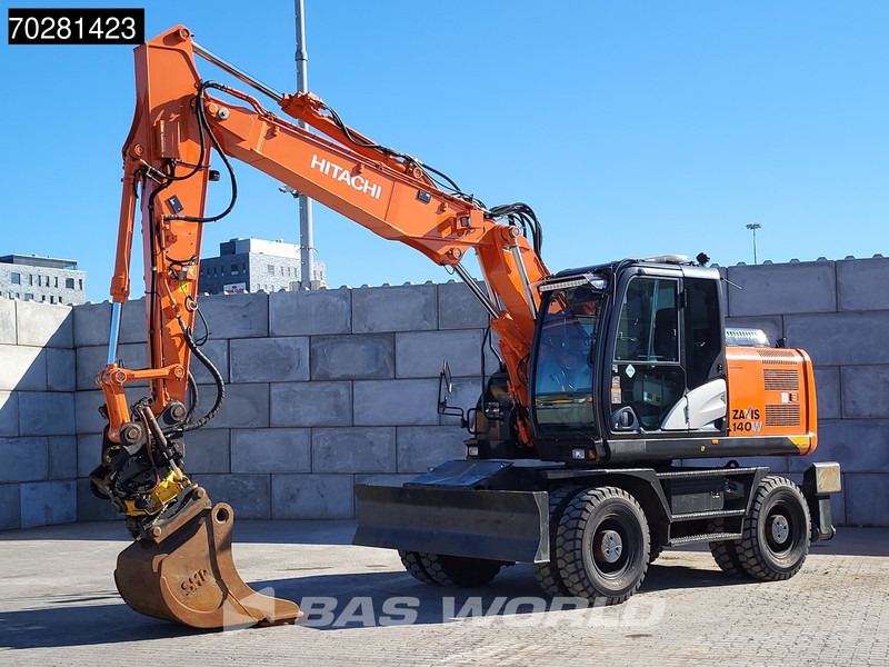 Hitachi ZX140W -5 OUTRIGGERS + BLADE - 휠 굴삭기 : 사진 2 Hitachi ZX140W -5 OUTRIGGERS + BLADE - 휠 굴삭기 : 사진 2