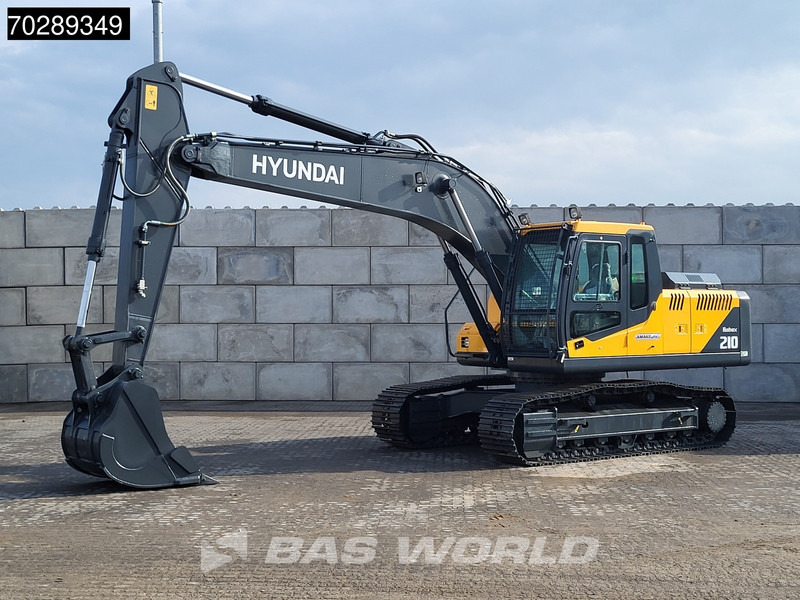 Hyundai R210 - 크롤러 굴삭기 : 사진 2 Hyundai R210 - 크롤러 굴삭기 : 사진 2