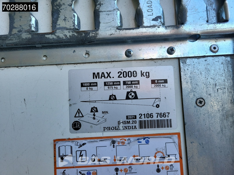 박스 트럭 Iveco S-Way 330 AD190S/P 4X2 19tons NL-Truck 2000kg underfold Tailgate Automatic ACC Euro 6 : 사진 13
