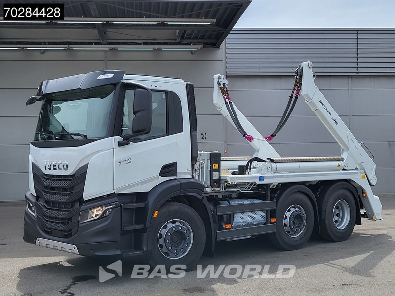 Iveco S-Way 400 6X2 NEW! Meiller AK 16MT Retarder Steering axle ACC Euro 6 - 스킵 로더 트럭 : 사진 3 Iveco S-Way 400 6X2 NEW! Meiller AK 16MT Retarder Steering axle ACC Euro 6 - 스킵 로더 트럭 : 사진 3