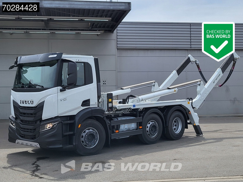 Iveco S-Way 400 6X2 NEW! Meiller AK 16MT Retarder Steering axle ACC Euro 6 - 스킵 로더 트럭 : 사진 1 Iveco S-Way 400 6X2 NEW! Meiller AK 16MT Retarder Steering axle ACC Euro 6 - 스킵 로더 트럭 : 사진 1