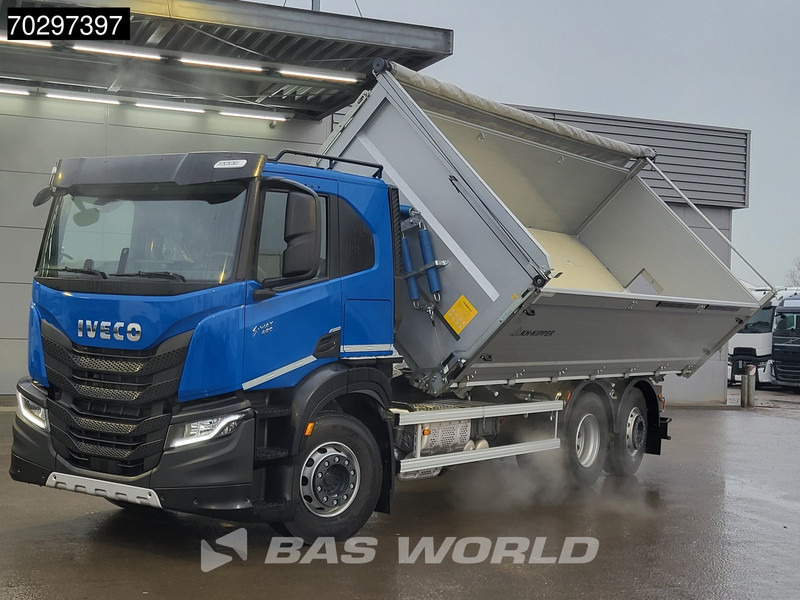 Iveco S-Way 420 6X2 NEW! 17m3 3-way KH kipper Lift+Steering axle Automatic Euro 6 - 덤프트럭 : 사진 3 Iveco S-Way 420 6X2 NEW! 17m3 3-way KH kipper Lift+Steering axle Automatic Euro 6 - 덤프트럭 : 사진 3