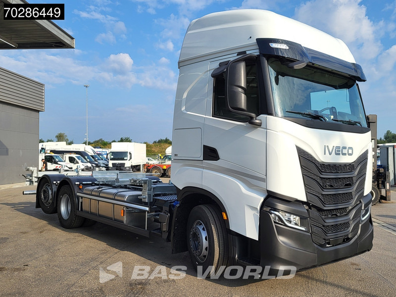 Iveco S-Way 500 6X2 NEW BDF! Lift+Steering Axle ACC Standklima Euro 6 - 컨테이너 운반 장치/ 스와프 보디 트럭 : 사진 3 Iveco S-Way 500 6X2 NEW BDF! Lift+Steering Axle ACC Standklima Euro 6 - 컨테이너 운반 장치/ 스와프 보디 트럭 : 사진 3