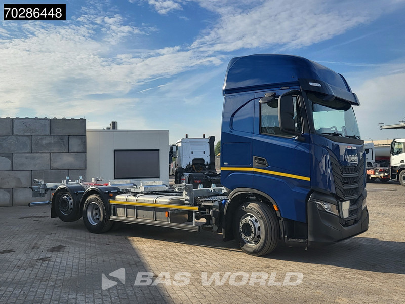 Iveco S-Way 500 6X2 NEW! BDF Lift+steering Axle Automatic Standklima Navi ACC Euro 6 - 컨테이너 운반 장치/ 스와프 보디 트럭 : 사진 3 Iveco S-Way 500 6X2 NEW! BDF Lift+steering Axle Automatic Standklima Navi ACC Euro 6 - 컨테이너 운반 장치/ 스와프 보디 트럭 : 사진 3