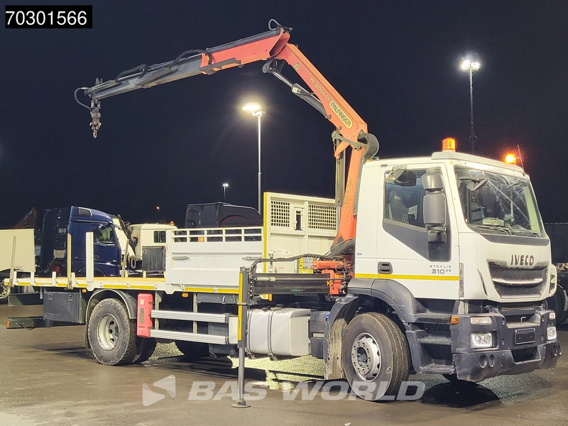 Iveco Stralis 310 4X2 Palfinger PK 12002 EH Kran Crane Steelsuspension Automatic Euro 6 - 드롭사이드/ 플랫베드 트럭, 크레인 트럭 : 사진 3 Iveco Stralis 310 4X2 Palfinger PK 12002 EH Kran Crane Steelsuspension Automatic Euro 6 - 드롭사이드/ 플랫베드 트럭, 크레인 트럭 : 사진 3