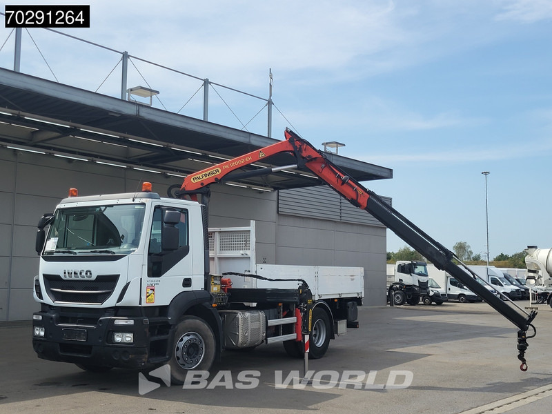 Iveco Stralis 310 4X2 Palfinger PK12002 EH Kran Crane Rotator Automatic Full Steel Euro 6 - 드롭사이드/ 플랫베드 트럭, 크레인 트럭 : 사진 5 Iveco Stralis 310 4X2 Palfinger PK12002 EH Kran Crane Rotator Automatic Full Steel Euro 6 - 드롭사이드/ 플랫베드 트럭, 크레인 트럭 : 사진 5