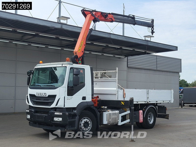 Iveco Stralis 310 4X2 Palfinger PK14002EH Crane Tipper Full Steel Automatic Euro 6 - 덤프트럭, 크레인 트럭 : 사진 2 Iveco Stralis 310 4X2 Palfinger PK14002EH Crane Tipper Full Steel Automatic Euro 6 - 덤프트럭, 크레인 트럭 : 사진 2