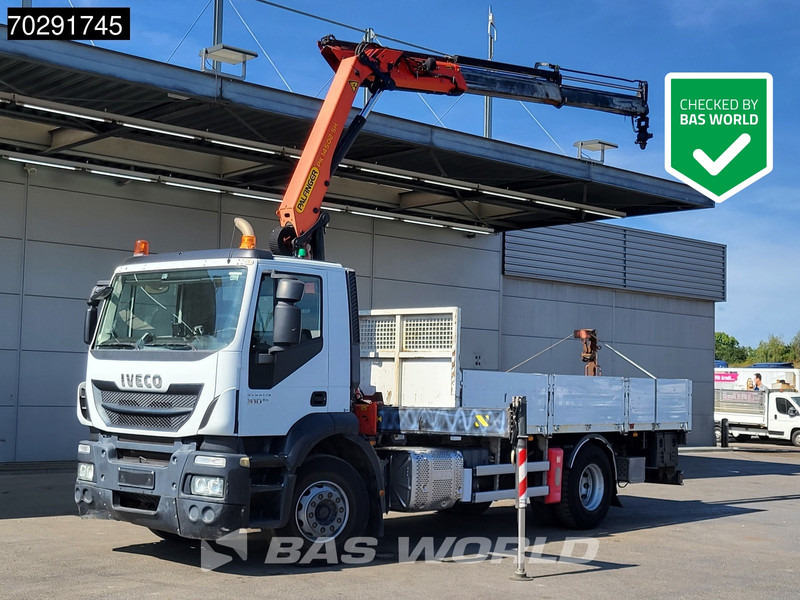 Iveco Stralis 310 4X2 Palfinger PK14502-SH Kran Crane Rotator Steel suspension Euro 6 - 드롭사이드/ 플랫베드 트럭, 크레인 트럭 : 사진 1 Iveco Stralis 310 4X2 Palfinger PK14502-SH Kran Crane Rotator Steel suspension Euro 6 - 드롭사이드/ 플랫베드 트럭, 크레인 트럭 : 사진 1