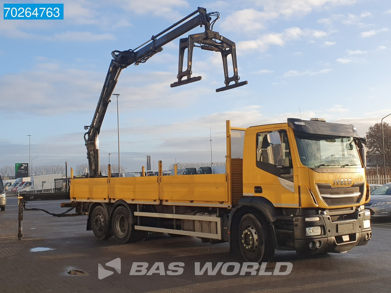 Iveco Stralis 310 6X2 RHD! Atlas 135.2VE-A11 Crane Lift-Lenkachse ACC Euro 6 - 드롭사이드/ 플랫베드 트럭, 크레인 트럭 : 사진 3 Iveco Stralis 310 6X2 RHD! Atlas 135.2VE-A11 Crane Lift-Lenkachse ACC Euro 6 - 드롭사이드/ 플랫베드 트럭, 크레인 트럭 : 사진 3