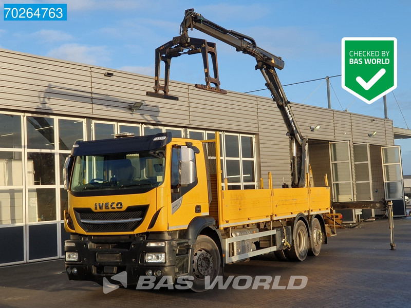 Iveco Stralis 310 6X2 RHD! Atlas 135.2VE-A11 Crane Lift-Lenkachse ACC Euro 6 - 드롭사이드/ 플랫베드 트럭, 크레인 트럭 : 사진 1 Iveco Stralis 310 6X2 RHD! Atlas 135.2VE-A11 Crane Lift-Lenkachse ACC Euro 6 - 드롭사이드/ 플랫베드 트럭, 크레인 트럭 : 사진 1
