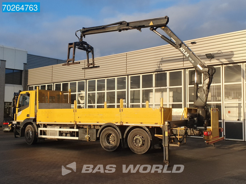 Iveco Stralis 310 6X2 RHD! Atlas 135.2VE-A11 Crane Lift-Lenkachse ACC Euro 6 - 드롭사이드/ 플랫베드 트럭, 크레인 트럭 : 사진 2 Iveco Stralis 310 6X2 RHD! Atlas 135.2VE-A11 Crane Lift-Lenkachse ACC Euro 6 - 드롭사이드/ 플랫베드 트럭, 크레인 트럭 : 사진 2