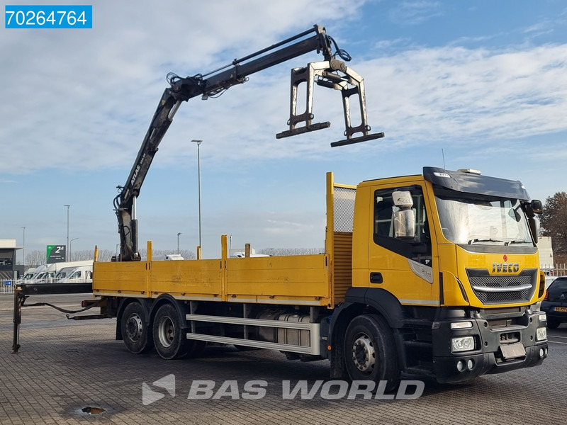 Iveco Stralis 310 6X2 RHD! Atlas 135.2VE-A11 Crane Lift-lenkachse ACC Euro 6 - 드롭사이드/ 플랫베드 트럭, 크레인 트럭 : 사진 3 Iveco Stralis 310 6X2 RHD! Atlas 135.2VE-A11 Crane Lift-lenkachse ACC Euro 6 - 드롭사이드/ 플랫베드 트럭, 크레인 트럭 : 사진 3