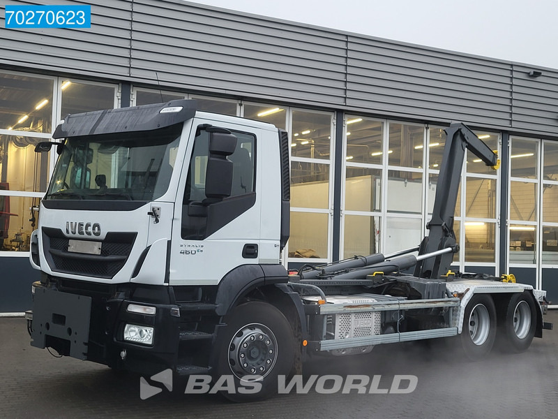 리스 Iveco Stralis 460 6X2 20T Marrel Hooklift ActiveDay ACC Automatic Euro 6 Iveco Stralis 460 6X2 20T Marrel Hooklift ActiveDay ACC Automatic Euro 6 : 사진 7