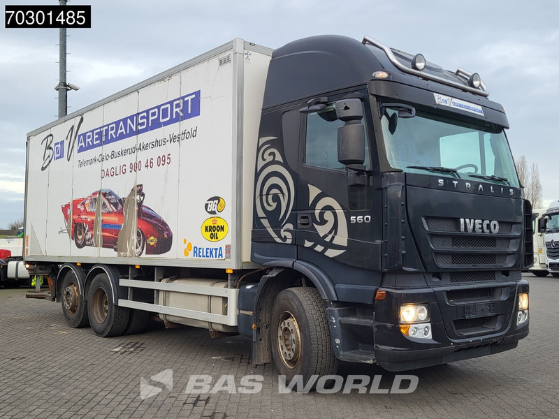 Iveco Stralis 560 6X2 Retarder Automatic Lift Axle 1500kg Tailgate Euro 5 - 박스 트럭 : 사진 3 Iveco Stralis 560 6X2 Retarder Automatic Lift Axle 1500kg Tailgate Euro 5 - 박스 트럭 : 사진 3