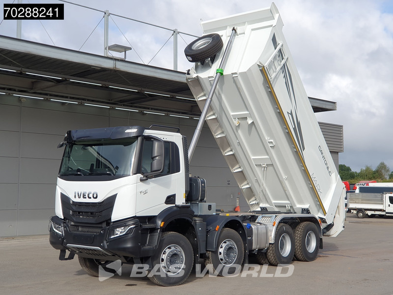 Iveco T-Way 450 8X4 NEW! 20m3 Cantoni tipper Steelsuspension Big-Axle Automatic Euro 6 - 덤프트럭 : 사진 3 Iveco T-Way 450 8X4 NEW! 20m3 Cantoni tipper Steelsuspension Big-Axle Automatic Euro 6 - 덤프트럭 : 사진 3