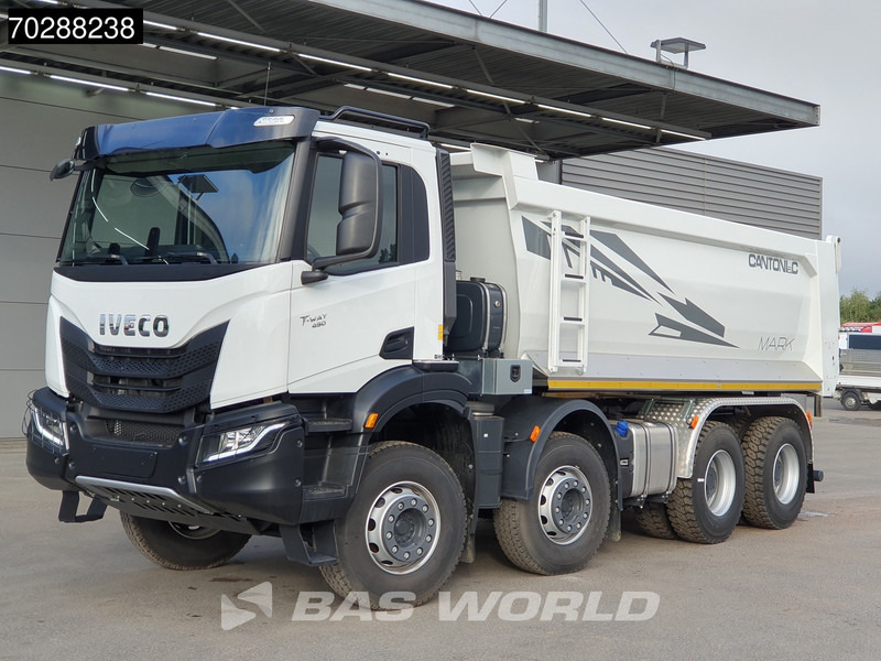 Iveco T-Way 450 8X4 New! 20m3 Cantoni Tipper Steelsuspension Big-Axle Euro 6 - 덤프트럭 : 사진 5 Iveco T-Way 450 8X4 New! 20m3 Cantoni Tipper Steelsuspension Big-Axle Euro 6 - 덤프트럭 : 사진 5