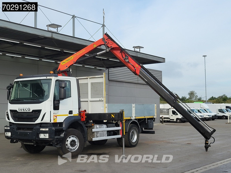 Iveco Trakker 310 4X2 Palfinger PK14002 EH Crane Kran Rotator Steelsuspension Big-Axle Manual Euro 6 - 드롭사이드/ 플랫베드 트럭, 크레인 트럭 : 사진 5 Iveco Trakker 310 4X2 Palfinger PK14002 EH Crane Kran Rotator Steelsuspension Big-Axle Manual Euro 6 - 드롭사이드/ 플랫베드 트럭, 크레인 트럭 : 사진 5