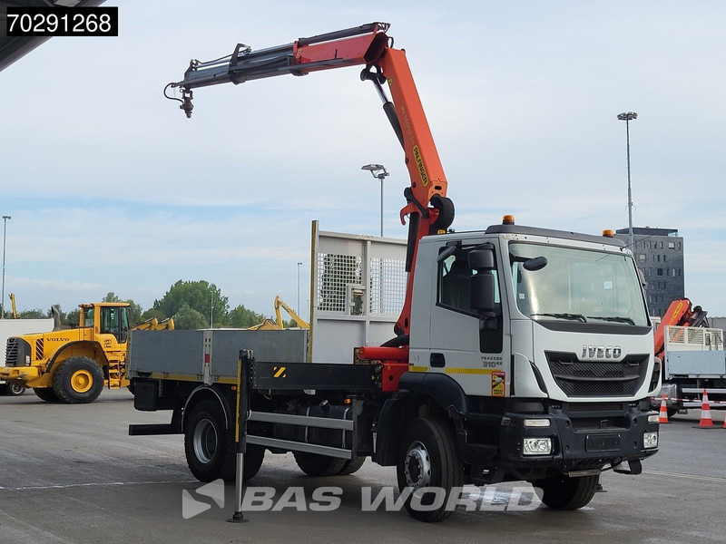 Iveco Trakker 310 4X2 Palfinger PK14002 EH Crane Kran Rotator Steelsuspension Big-Axle Manual Euro 6 - 드롭사이드/ 플랫베드 트럭, 크레인 트럭 : 사진 3 Iveco Trakker 310 4X2 Palfinger PK14002 EH Crane Kran Rotator Steelsuspension Big-Axle Manual Euro 6 - 드롭사이드/ 플랫베드 트럭, 크레인 트럭 : 사진 3