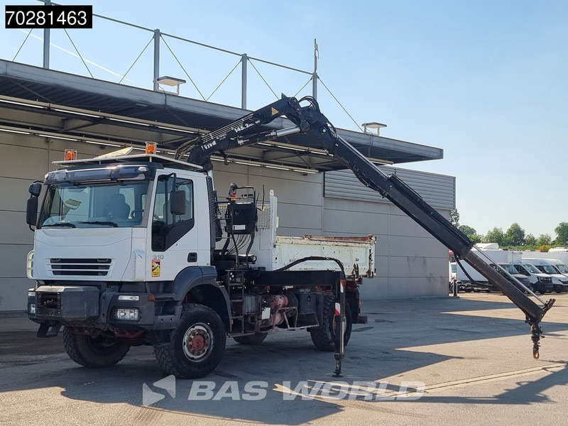 Iveco Trakker 310 4X4 Atlas 145.2-A2 Kran Crane 4x4 Big axle 6m3 3 sided tipper Euro 4 - 덤프트럭, 크레인 트럭 : 사진 5 Iveco Trakker 310 4X4 Atlas 145.2-A2 Kran Crane 4x4 Big axle 6m3 3 sided tipper Euro 4 - 덤프트럭, 크레인 트럭 : 사진 5