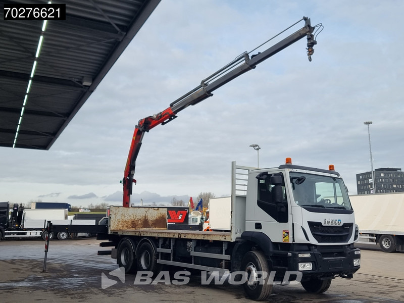 Iveco Trakker 360 6X4 Palfinger PK17.001 SLD Remote Steelsuspension Big-Axle - 드롭사이드/ 플랫베드 트럭, 크레인 트럭 : 사진 3 Iveco Trakker 360 6X4 Palfinger PK17.001 SLD Remote Steelsuspension Big-Axle - 드롭사이드/ 플랫베드 트럭, 크레인 트럭 : 사진 3
