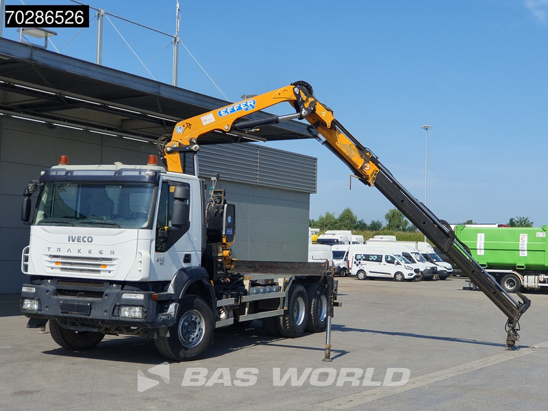Iveco Trakker 410 6X4 Effer CRANE 175/2S Manual 20 Tonnes EEV - 후크 리프트 트럭, 크레인 트럭 : 사진 5 Iveco Trakker 410 6X4 Effer CRANE 175/2S Manual 20 Tonnes EEV - 후크 리프트 트럭, 크레인 트럭 : 사진 5