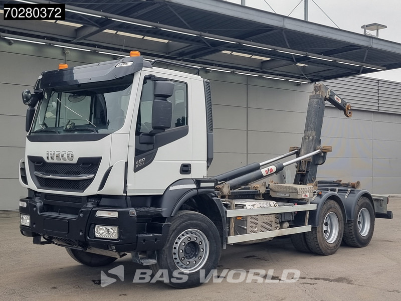 Iveco X-Way 460 6X4 20 Tons Hyva Hooklift Abrollkipper Automatic Navi Euro 6 - 후크 리프트 트럭 : 사진 3 Iveco X-Way 460 6X4 20 Tons Hyva Hooklift Abrollkipper Automatic Navi Euro 6 - 후크 리프트 트럭 : 사진 3