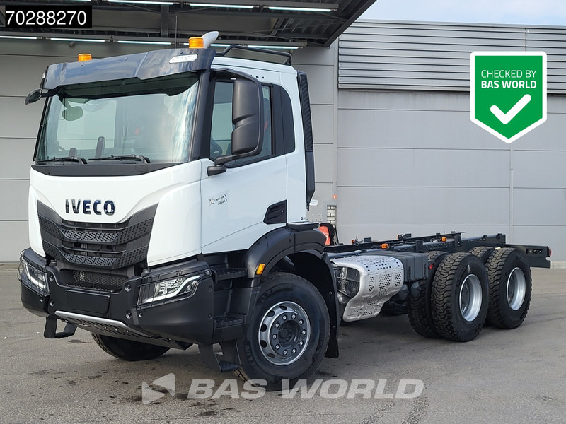 Iveco X-Way 460 6X4 NEW chassis Retarder Big-Axle Full Steel Navi Euro 6 - 캡 새시 트럭 : 사진 1 Iveco X-Way 460 6X4 NEW chassis Retarder Big-Axle Full Steel Navi Euro 6 - 캡 새시 트럭 : 사진 1