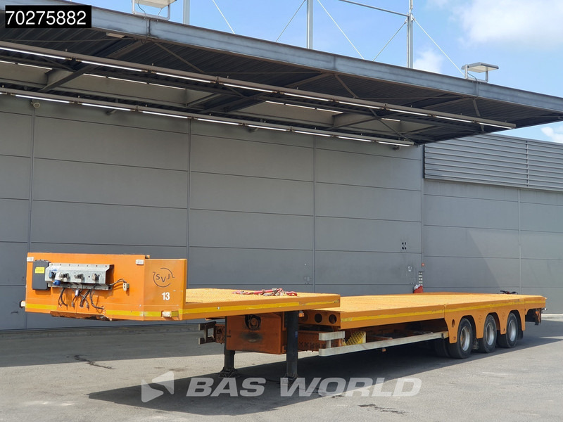 JANSSENS VT 39-3 3 axles Lenkachse RAMPS - 저하대 세미 트레일러 : 사진 1 JANSSENS VT 39-3 3 axles Lenkachse RAMPS - 저하대 세미 트레일러 : 사진 1