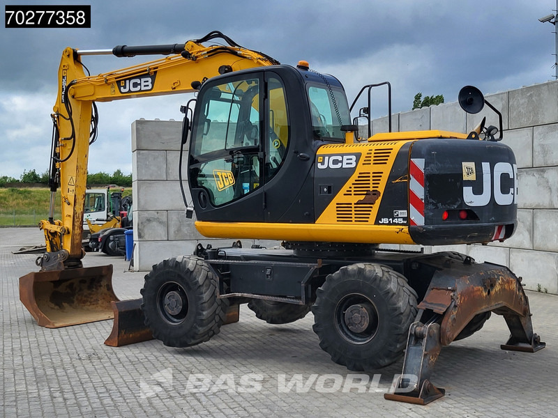 JCB JS145W BLADE + OUTRIGGERS - 휠 굴삭기 : 사진 3 JCB JS145W BLADE + OUTRIGGERS - 휠 굴삭기 : 사진 3