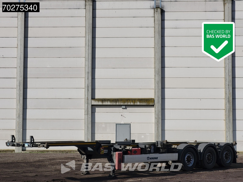 Kässbohrer CS Multi 45ft 2xLiftachse TÜV 08/25 - 컨테이너 운반 장치/ 스와프 보디 세미 트레일러 : 사진 1 Kässbohrer CS Multi 45ft 2xLiftachse TÜV 08/25 - 컨테이너 운반 장치/ 스와프 보디 세미 트레일러 : 사진 1