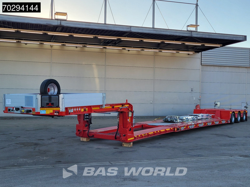 Kässbohrer LB3E 3 axles Extenable 540cm Gooseneck 3xSteeringaxle - 저하대 세미 트레일러 : 사진 2 Kässbohrer LB3E 3 axles Extenable 540cm Gooseneck 3xSteeringaxle - 저하대 세미 트레일러 : 사진 2