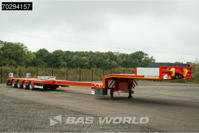 Kässbohrer LB4E 4 axles Extendable - 615cm 1x Lift + 2xSteering Axle - 저하대 세미 트레일러 : 사진 3 Kässbohrer LB4E 4 axles Extendable - 615cm 1x Lift + 2xSteering Axle - 저하대 세미 트레일러 : 사진 3