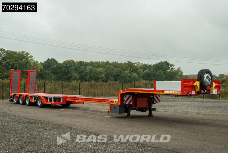 Kässbohrer LB4E 4 axles Hydr. Ramps 620cm-Extendable Lift+ 2x Steering Axle - 저하대 세미 트레일러 : 사진 5 Kässbohrer LB4E 4 axles Hydr. Ramps 620cm-Extendable Lift+ 2x Steering Axle - 저하대 세미 트레일러 : 사진 5