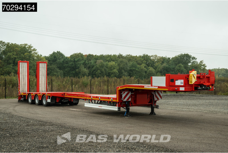 Kässbohrer NEW! Hydraulic Bed 450cm Extendable Lift+Steering Axle - 저하대 세미 트레일러 : 사진 3 Kässbohrer NEW! Hydraulic Bed 450cm Extendable Lift+Steering Axle - 저하대 세미 트레일러 : 사진 3
