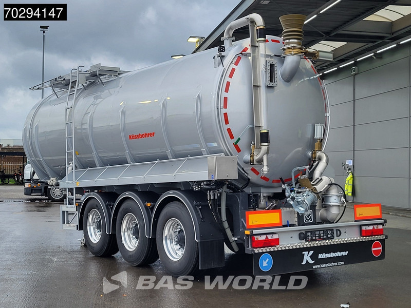 Kässbohrer STB 3 axles Gülle Waste Liftachse - 유조 세미 트레일러 : 사진 3 Kässbohrer STB 3 axles Gülle Waste Liftachse - 유조 세미 트레일러 : 사진 3