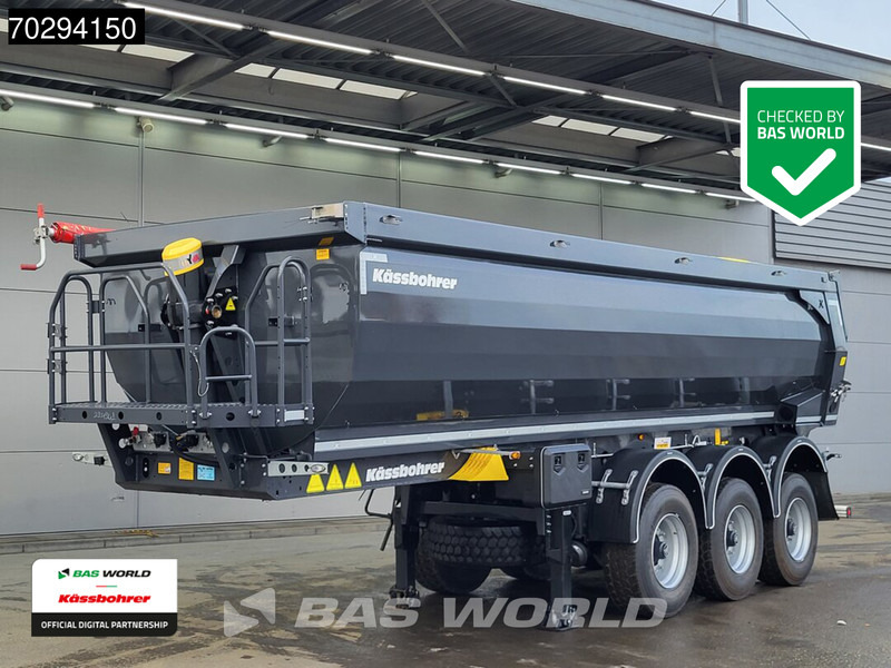 Kässbohrer XS 3 axles NEW 2x Liftaxles 24m3 Steel Tipper - 덤프 세미 트레일러 : 사진 1 Kässbohrer XS 3 axles NEW 2x Liftaxles 24m3 Steel Tipper - 덤프 세미 트레일러 : 사진 1