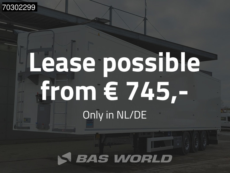 Knapen K100 10MM 92m3 3 axles NEW 92M3 10mm Liftachse - 워킹 플로어 세미 트레일러 : 사진 2 Knapen K100 10MM 92m3 3 axles NEW 92M3 10mm Liftachse - 워킹 플로어 세미 트레일러 : 사진 2