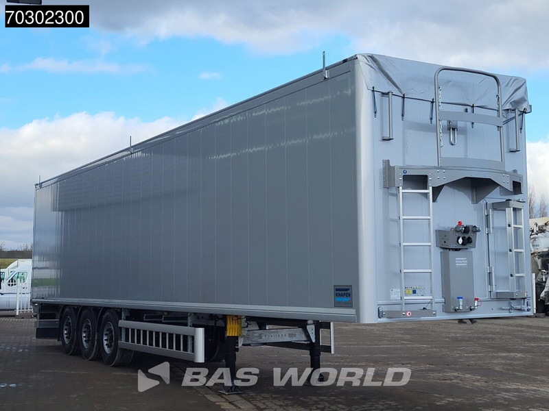 Knapen K100 10MM 92m3 3 axles NEW 92m3 10mm Liftachse - 워킹 플로어 세미 트레일러 : 사진 3 Knapen K100 10MM 92m3 3 axles NEW 92m3 10mm Liftachse - 워킹 플로어 세미 트레일러 : 사진 3