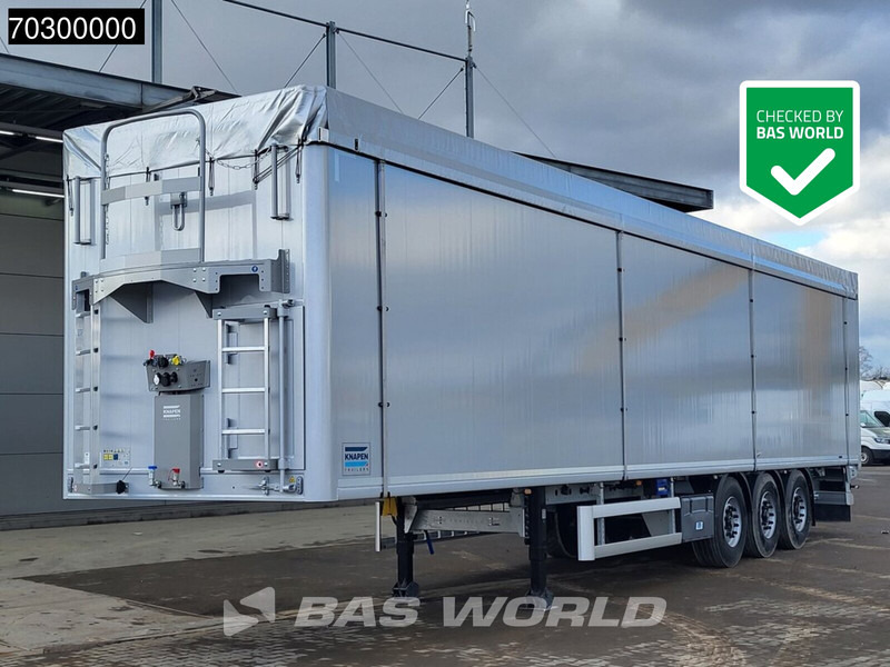 Knapen K100 10MM 92m3 3 axles NEW 92m3 10mm Liftachse - 워킹 플로어 세미 트레일러 : 사진 1 Knapen K100 10MM 92m3 3 axles NEW 92m3 10mm Liftachse - 워킹 플로어 세미 트레일러 : 사진 1