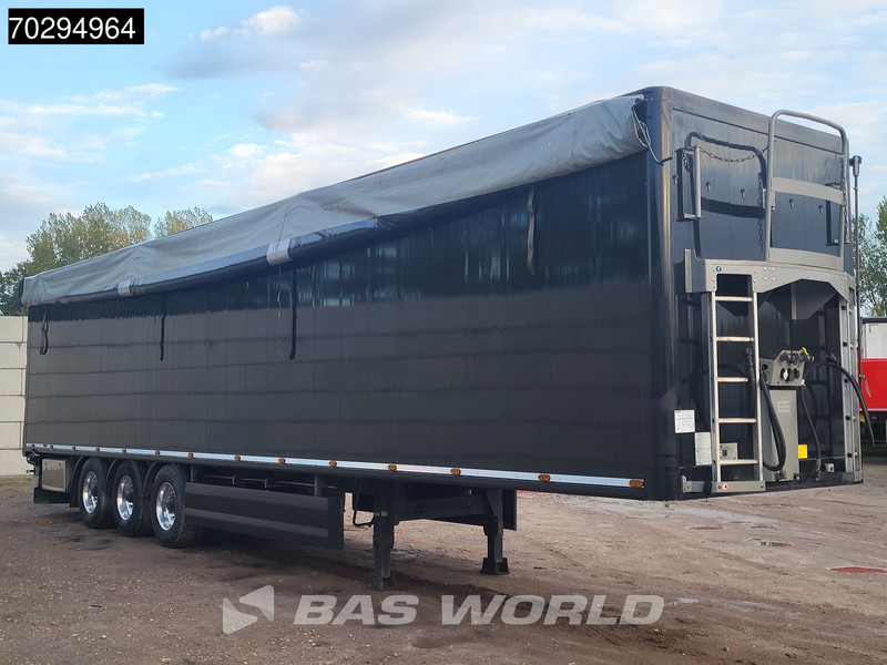 Knapen K100 2xLiftachse 92m3 - 워킹 플로어 세미 트레일러 : 사진 3 Knapen K100 2xLiftachse 92m3 - 워킹 플로어 세미 트레일러 : 사진 3