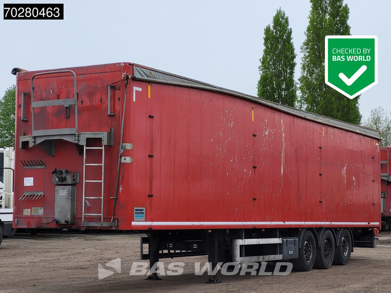 Knapen K100 92m3 10mm Waste Cover Liftachse APK 02/26 - 워킹 플로어 세미 트레일러 : 사진 1 Knapen K100 92m3 10mm Waste Cover Liftachse APK 02/26 - 워킹 플로어 세미 트레일러 : 사진 1