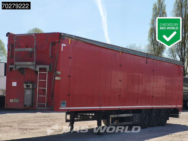 Knapen K100 92m3 Liftachse 10mm Waste Cover - 워킹 플로어 세미 트레일러 : 사진 1 Knapen K100 92m3 Liftachse 10mm Waste Cover - 워킹 플로어 세미 트레일러 : 사진 1