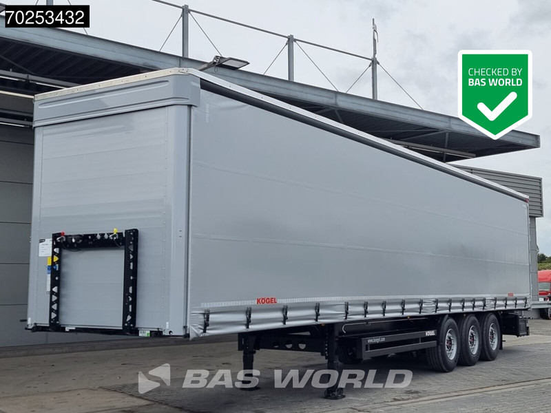 Kögel S24-1 3 axles NEW Hefdak Liftas - 커튼사이더 세미 트레일러 : 사진 1 Kögel S24-1 3 axles NEW Hefdak Liftas - 커튼사이더 세미 트레일러 : 사진 1