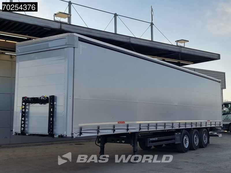 Kögel S24-1 3 axles Tailgate 2000kg NEW Liftachse Edscha LBW - 커튼사이더 세미 트레일러 : 사진 2 Kögel S24-1 3 axles Tailgate 2000kg NEW Liftachse Edscha LBW - 커튼사이더 세미 트레일러 : 사진 2