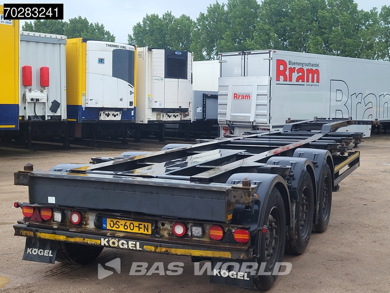 Kögel S24-2 TUV 03/26 2x20ft 1x30ft 1x40ft SAF - 컨테이너 운반 장치/ 스와프 보디 세미 트레일러 : 사진 5 Kögel S24-2 TUV 03/26 2x20ft 1x30ft 1x40ft SAF - 컨테이너 운반 장치/ 스와프 보디 세미 트레일러 : 사진 5