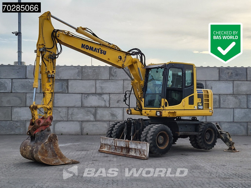Komatsu PW148 -8 - 휠 굴삭기 : 사진 1 Komatsu PW148 -8 - 휠 굴삭기 : 사진 1